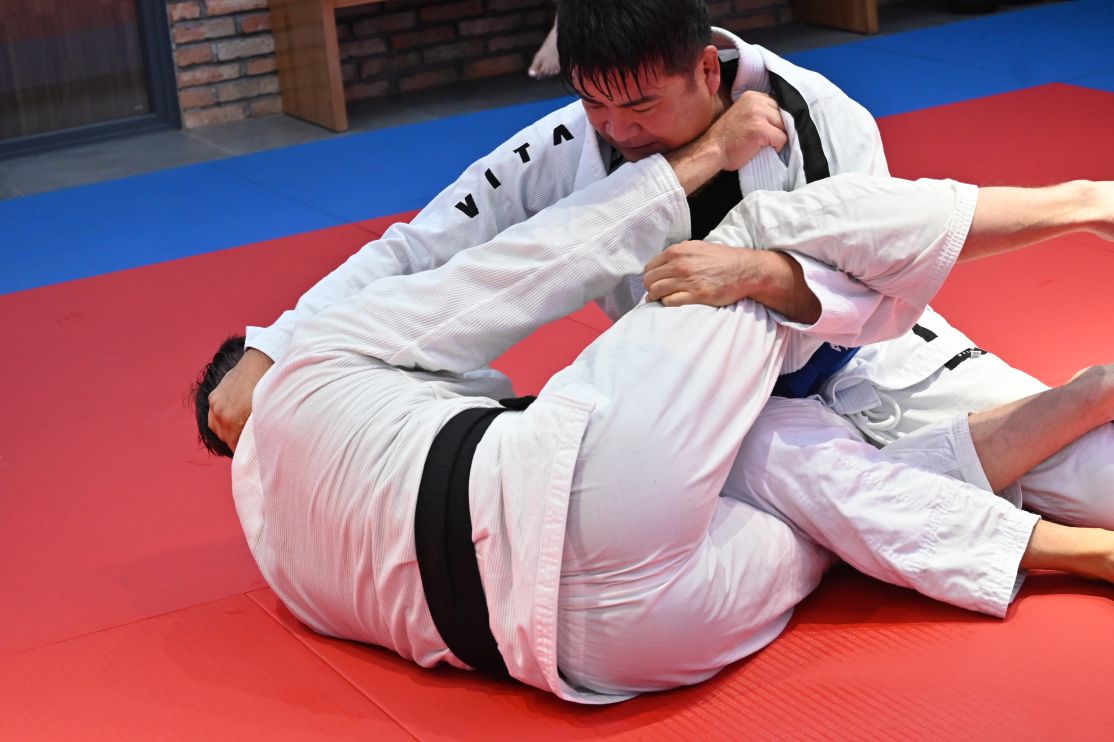 Focus and discipline during BJJ training