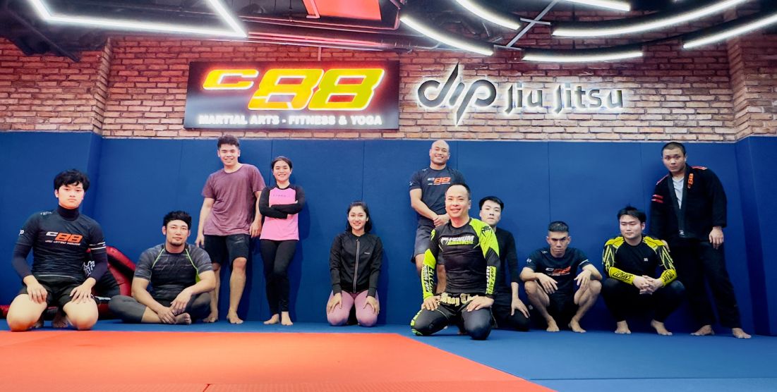 The C88 Jiu Jitsu team line up